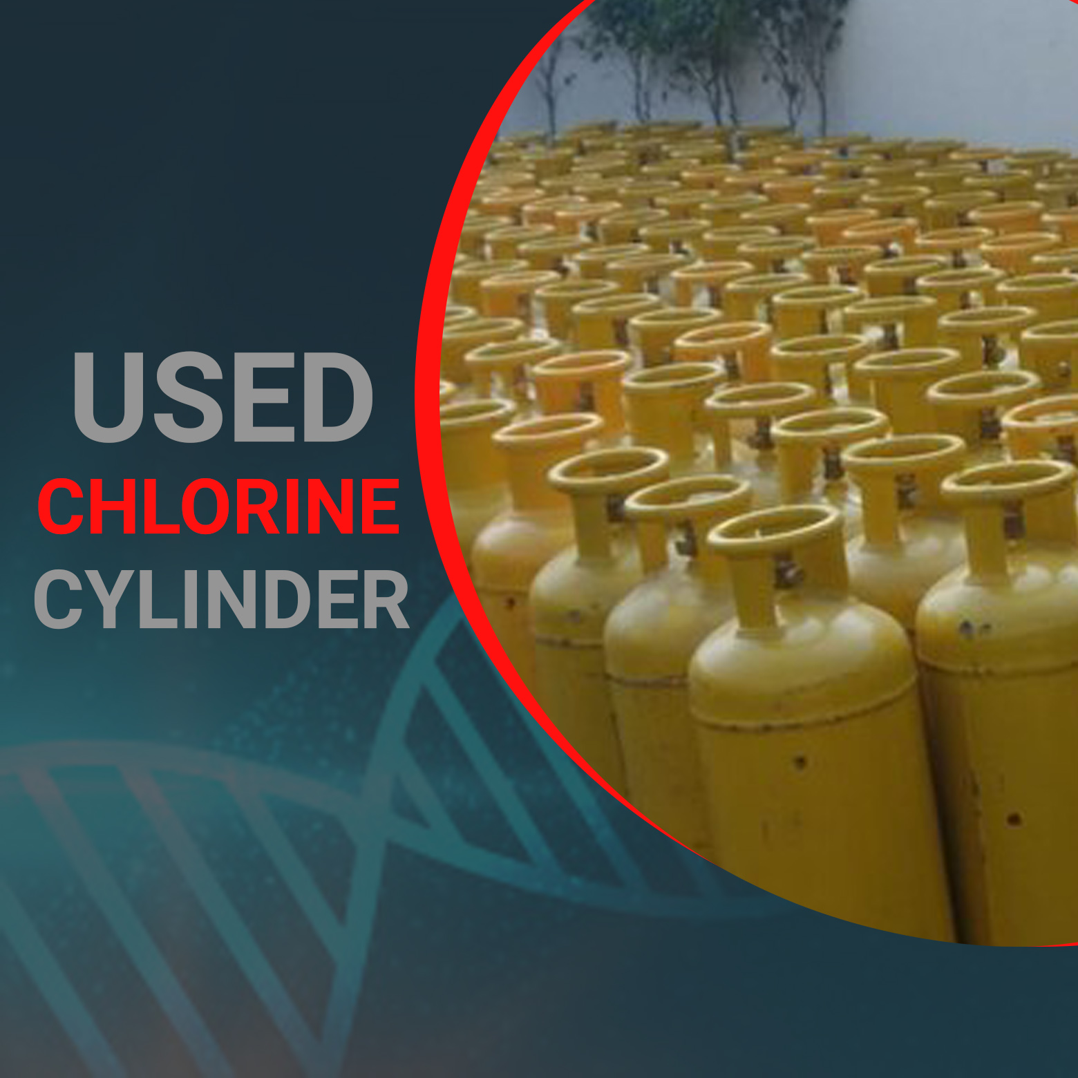 Used Chlorine Cylinders