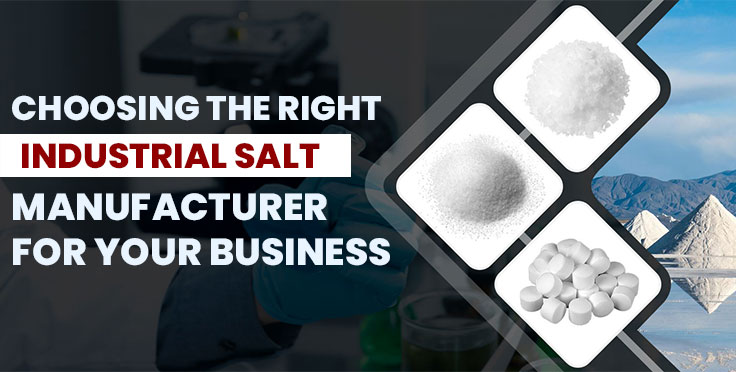 Choosing the Right Industrial Salt Manufacturer for Your Business