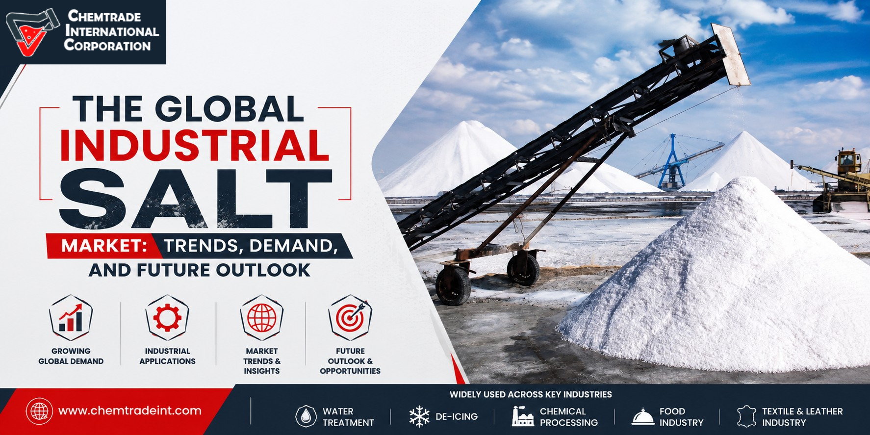 The Global Industrial Salt Market: Trends, Demand, and Future Outlook