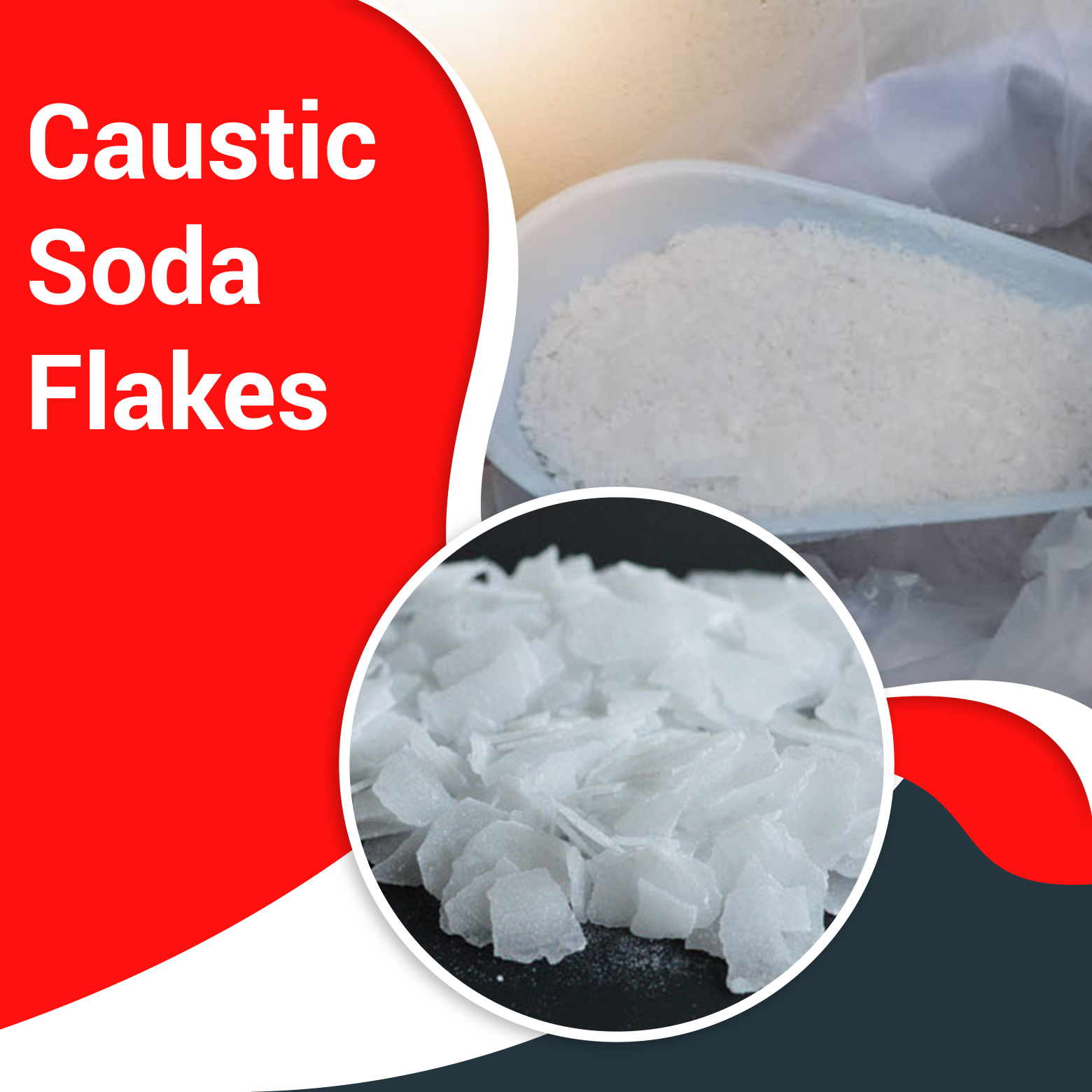 Caustic Soda Flakes In 