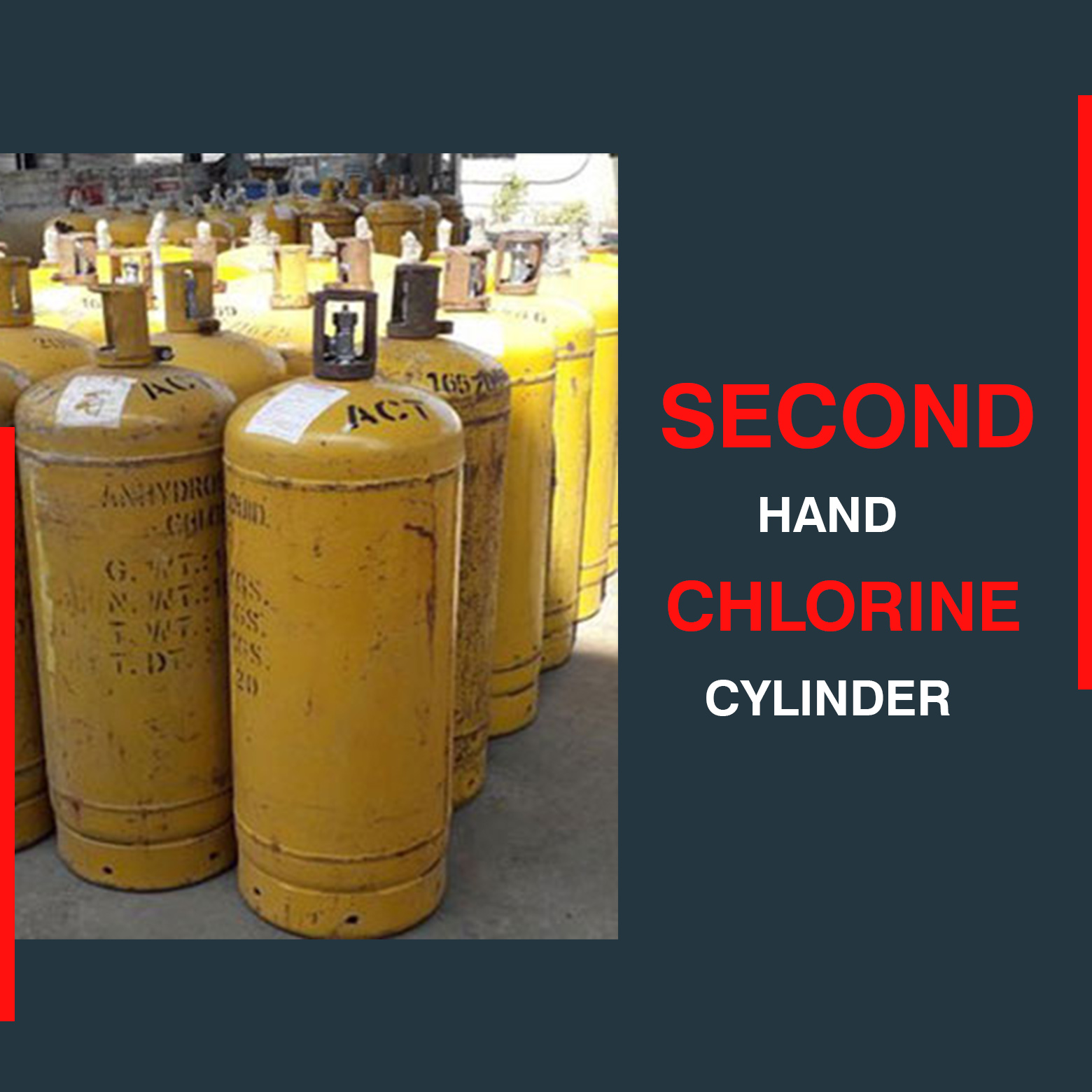 Second Hand Chlorine Cylinders In 